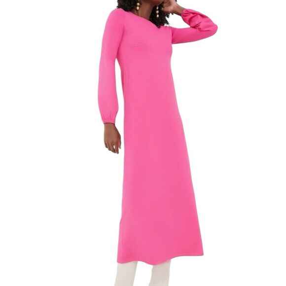 Tuckernuck Pomander Place Pink Lennox Maxi Dress Size Small - Picture 1 of 13